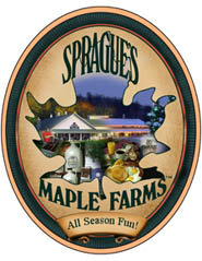 Plaque with Sprague's Maple Farms